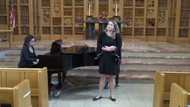 Cassandra Petrie sings "Must the winter come so soon?" from Vanessa by Samuel Barber смотреть онлайн