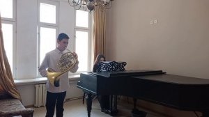 Р.М. Глиэр. Ноктюрн. Исп. Марат Бареев (Валторна).7 класс ССМШ при КГК. Преподаватель Д.В. Бабинцев