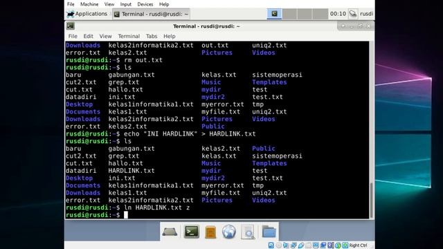 Operasi File dan Struktur Directory pada Debian смотреть онлайн