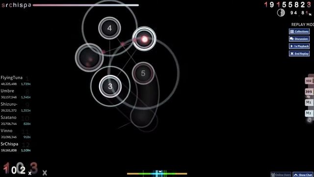 osu! Galaxy Collapse #11 God Mode | SrChispa смотреть онлайн