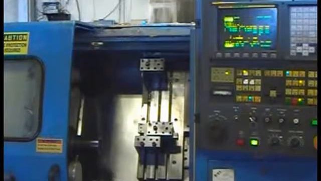 HYUNDAI HIT 400G CNC GANG STYLE TURNING CENTER смотреть онлайн