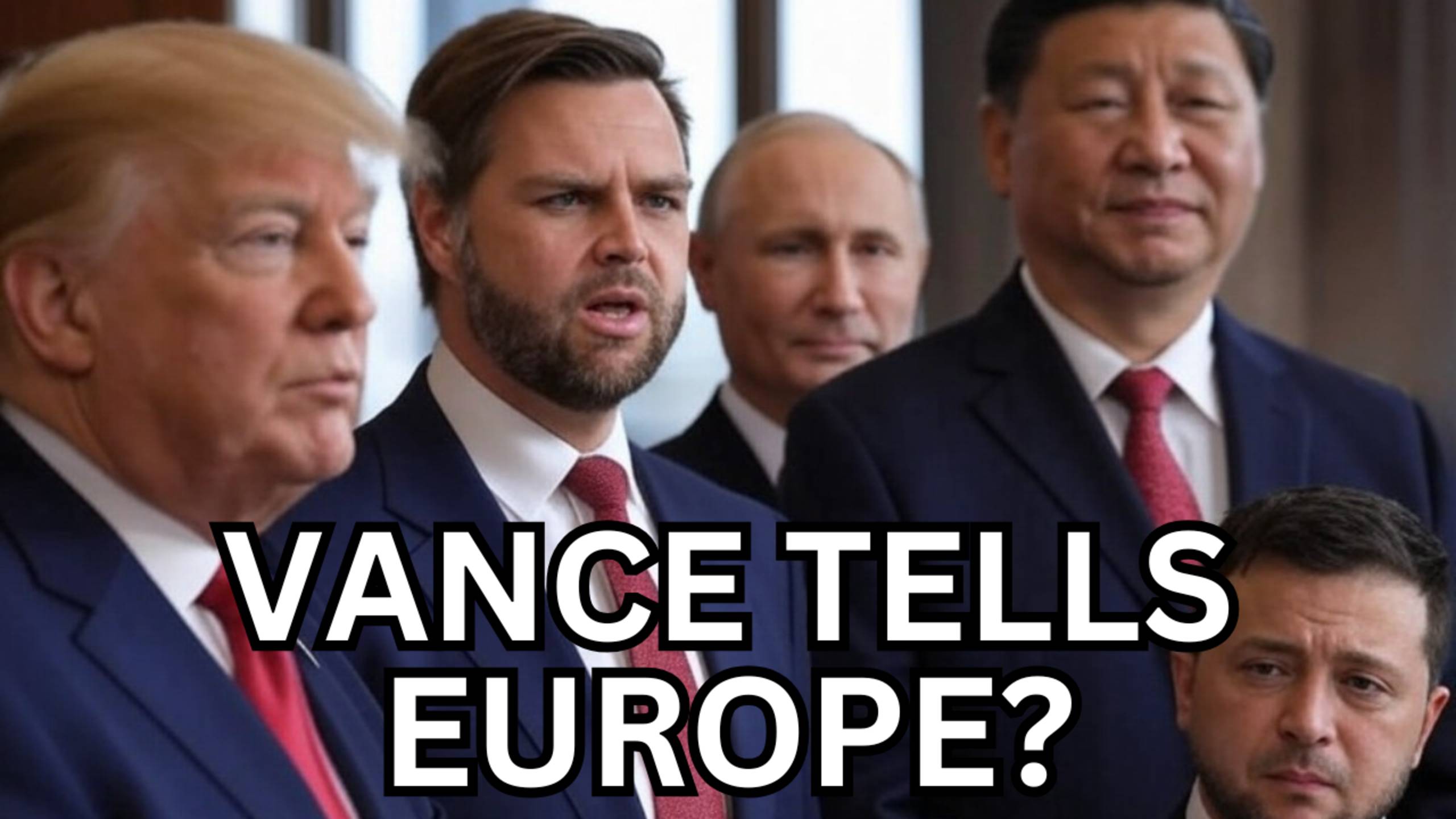 JD Vance's Stern Warning To Europe: Censorship, Migration & Democracy - Live Discussion