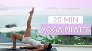 Move with Nicole - 20 MIN SUNSET PILATES YOGA WORKOUT ｜｜ Feel Good Routine