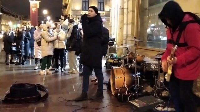 УЛИЧНЫЕ МУЗЫКАНТЫ(2) НЕВСКИЙ ПР.20.01.23. смотреть онлайн