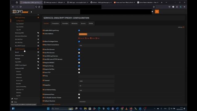 Настройка DNS over HTTPS в OPNsense смотреть онлайн