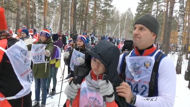 Лыжня России- 2019 в Верх Чебуле смотреть онлайн