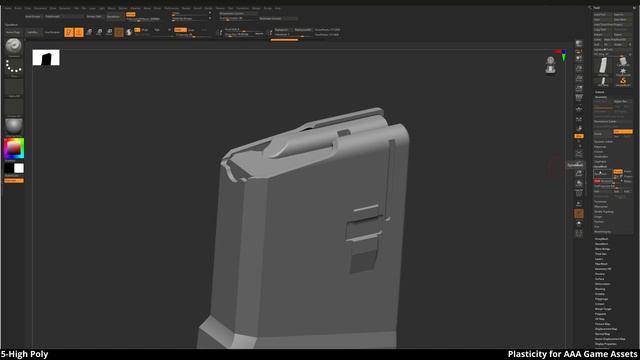 5-5 High Poly Zbrush смотреть онлайн