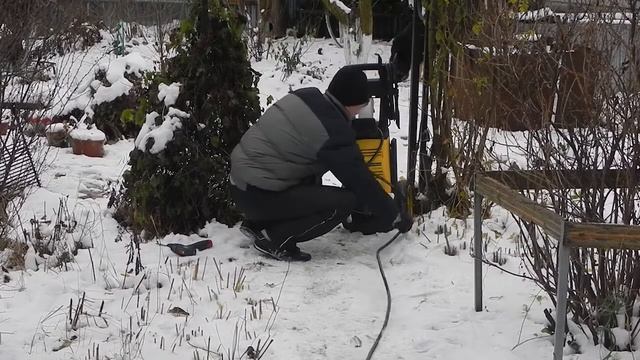 Быстро смотать шланг Керхер