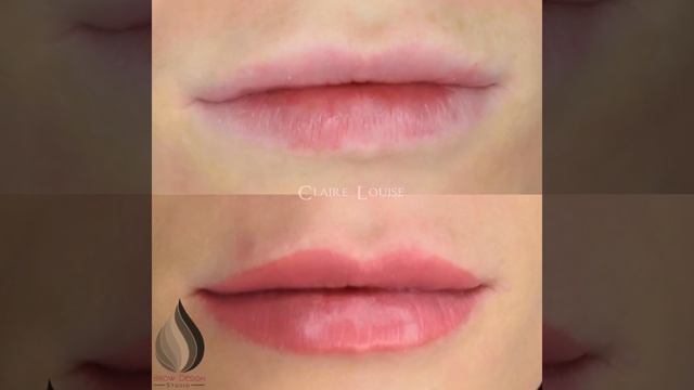 Lip Blush Tattoo Before and after montage смотреть онлайн