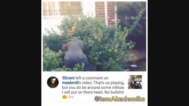 50 Cent Tells Meek Mill He'll F*ck Up Some Dudes That Meek Hangs With!