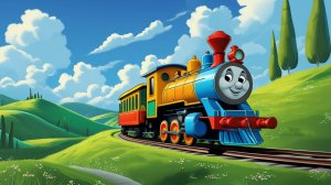 Детская песня| Песенки для детей | Детская Песня про Паровозик l Веселые детские песенки!