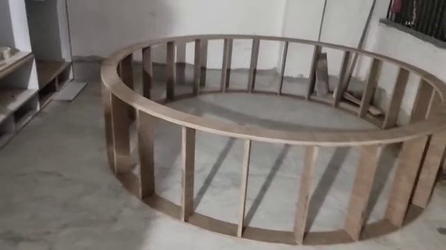 round bed#viral #trending #ytshorts #support #viralvideo #trendingshorts #shorts#woodworking смотреть онлайн