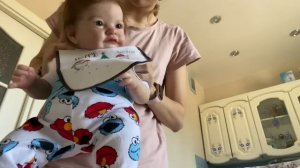 Утро с реборном Тобиахом Собираемся на улицу Morning with reborn baby Tobiah