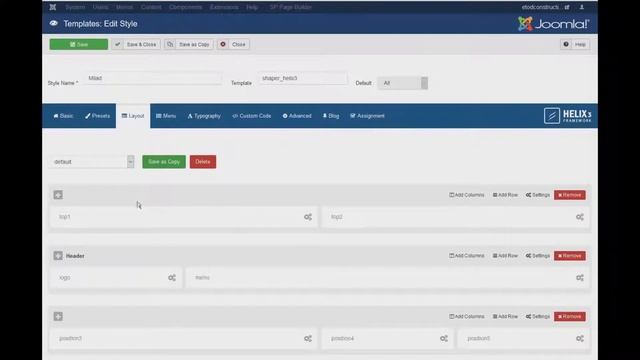 Change the top BG color in joomla (Helix) смотреть онлайн