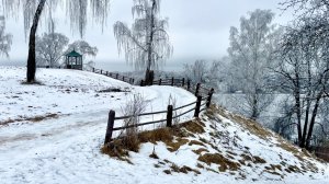 Плёс зимой на Соборной горе