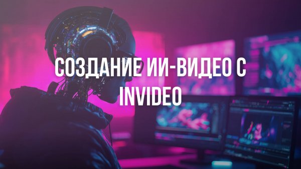 Создание ИИ-видео в Invideo