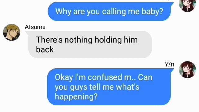 Haikyuu!! Osamu x Y/n ft. Atsumu (Atsumu needs a girlfriend too! 😱) смотреть онлайн