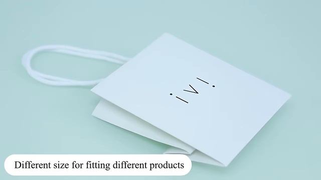 Custom Design Boutique Paper Gift Bag Packaging Branded Paperbag With Logo Print смотреть онлайн