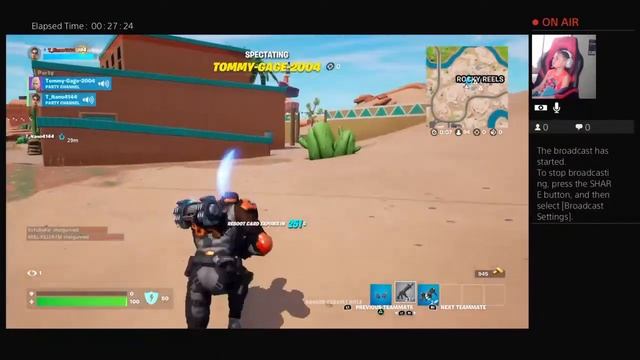 Fortnite with tommy gage смотреть онлайн