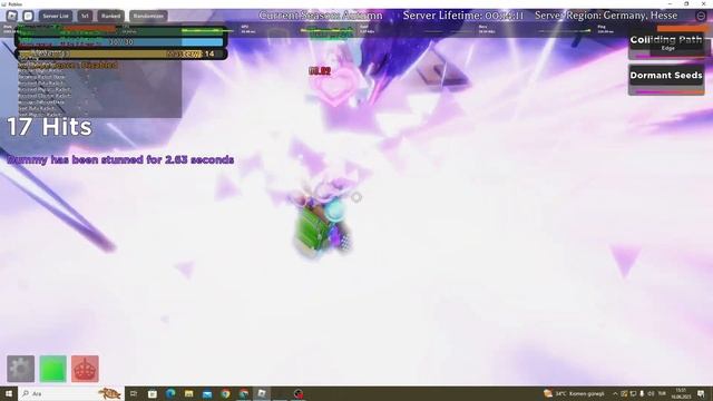 Roblox sakura stand Easy Herrscher of Human combo смотреть онлайн