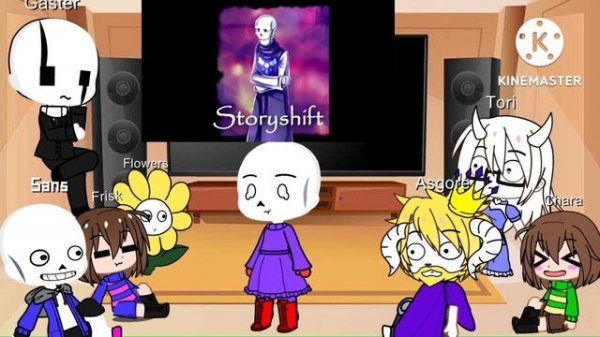 Undertale reacts to Papyrus theme au