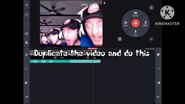 How to make a vhs effect on kinemaster and true vhs