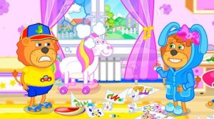 Lion family мультик для детей! Маша и Леопольд 👸🦁