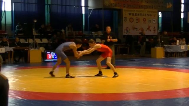 Борцовского клуб ЛЕВ - Чемпионат Украины среди юношей и девушек 2002 - 2003 г.р., (ІV ранг) ч. 7 смотреть онлайн