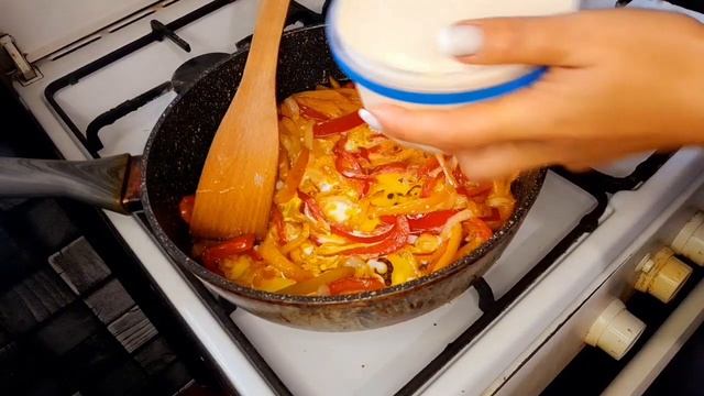 паста с овощами в сырно-сливочном соусе смотреть онлайн