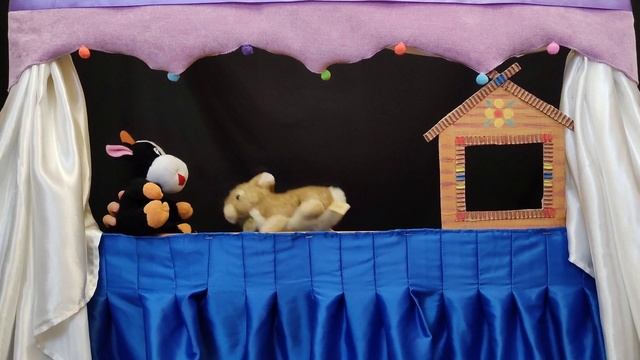 Заюшкина избушка /домашний кукольный театр/Тер-Мосесова Анна, 6 лет смотреть онлайн