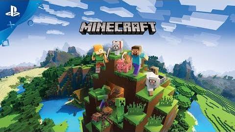 Minecraft Bedrock Version Launch Trailer PS4 смотреть онлайн