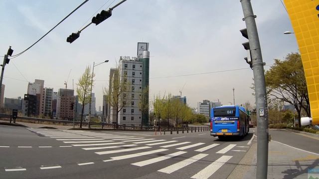 4K [샛강다리] Saetgangdari Bridge to Singil station intersection to Singil bus stop смотреть онлайн