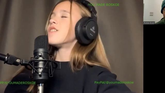 Emma Kok - Out Here On My Own (Irene Cara Cover) Reaction #emmakok #music