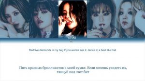 (G)I-DLE - MY BAG || кириллизация.