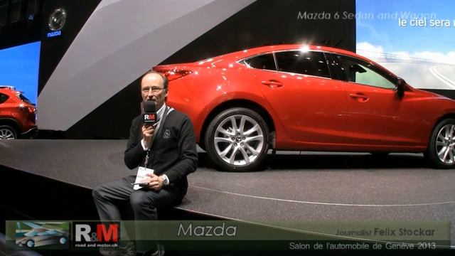 Mazda 6 Genfer Autosalon 2013 смотреть онлайн