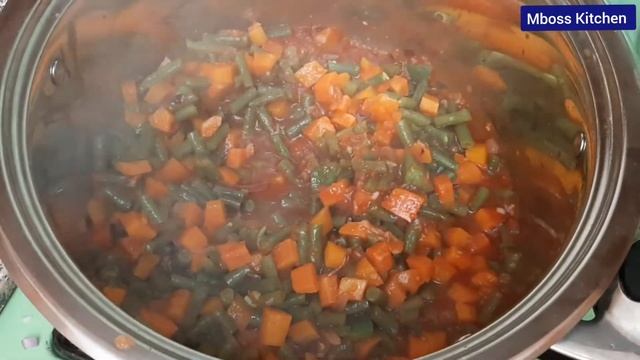 DELICIOUS BEANS STEW RECIPE || HOW TO COOK BEANS || HEALTHY RECIPE || MBOSS KITCHEN смотреть онлайн