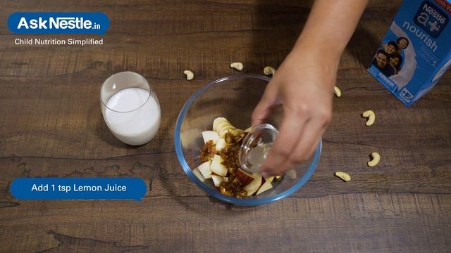 Apple Banana Date Salad Recipes | Healthy Food Recipes For Kids | Ask Nestlé смотреть онлайн