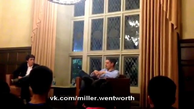 Wentworth Miller Вентворт Миллер 6.11.2013. UCLA (4 ) смотреть онлайн