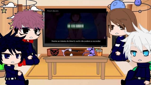 Jujutsu Kaisen Reagindo Ao Rap Dos 12 Gennins De Konoha (olhe Os Comentários)