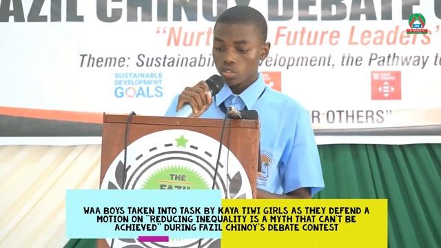 WAA BOYS TAKEN TO TASK BY KAYA TIWI GIRLS IN FAZIL CHINOY'S DEBATE CONTEST смотреть онлайн