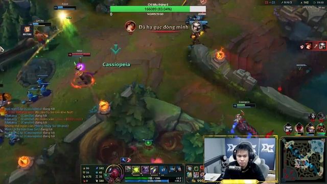 DUY CÒM CASSIOPEIA SOLO KILL LEBLANC MID CUỘC CHIẾN GIỮA NỮ RẮN CHÚA VÀ NỮ ẢO THUẬT GIA смотреть онлайн