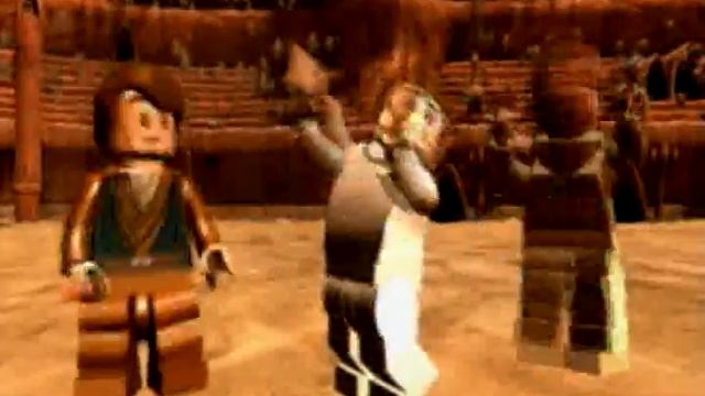 Lego Star Wars III: The Clone Wars Walkthrough (Wii) - Prologue - Geonosian Arena смотреть онлайн