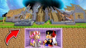 КАК МНЕ ПЕРЕЖИТЬ ЧЁРНУЮ ДЫРУ в МАЙНКРАФТ ! ДЕВУШКА НУБ И ПРО ВИДЕО ТРОЛЛИНГ MINECRAFT Евгенбро