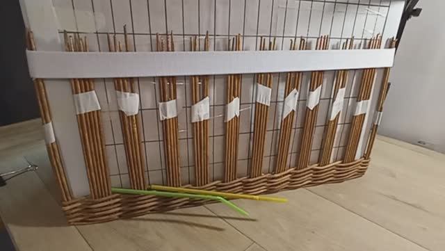 МК. Моменты плетения большого короба из бумажной лозы. #183 смотреть онлайн