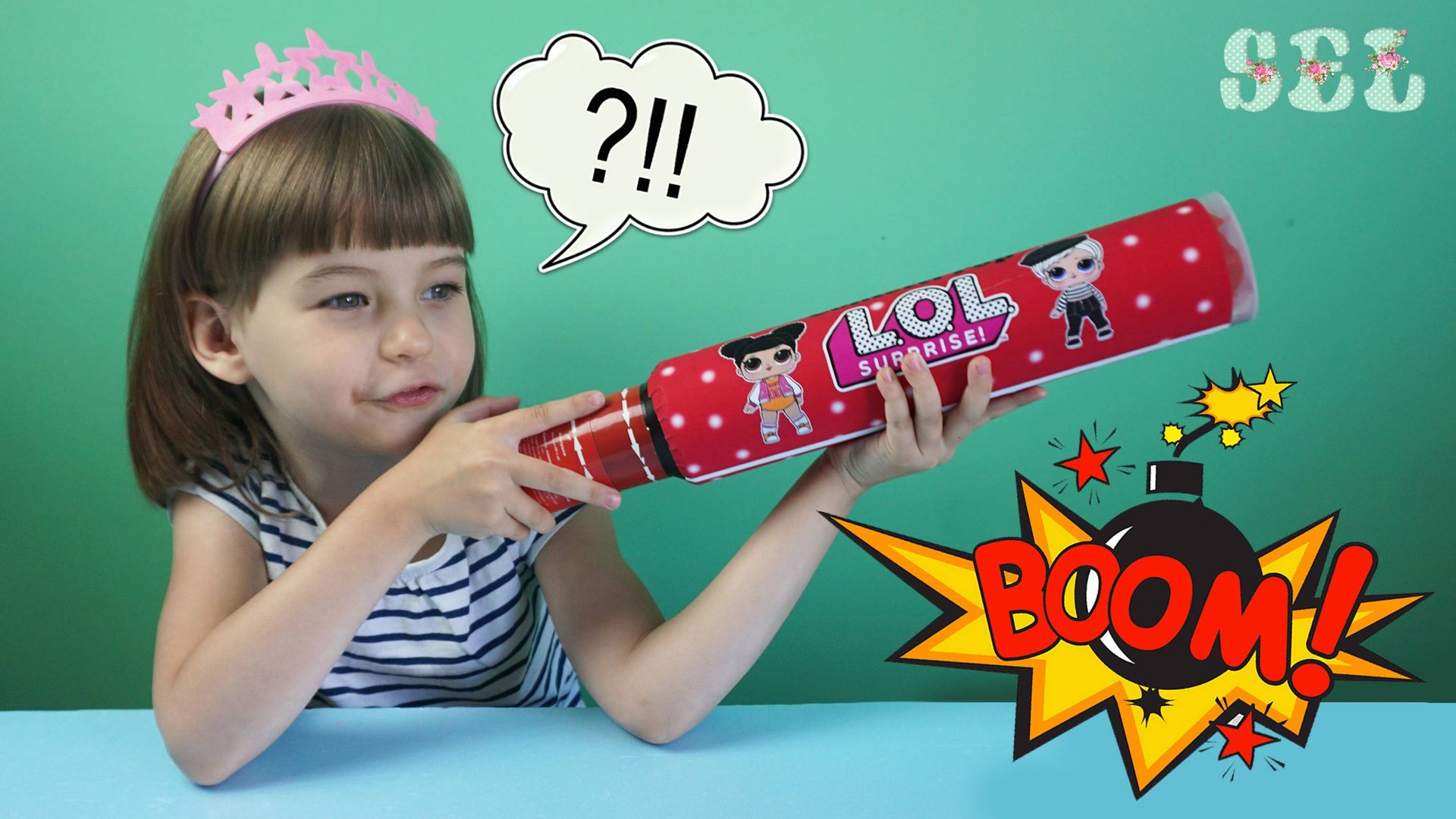 БОЛЬШАЯ ПНЕВМАТИЧЕСКАЯ ХЛОПУШКА ЛОЛ СЮРПРИЗ BIG LOL Surprise смотреть онлайн