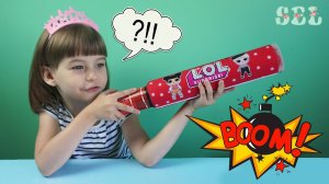 БОЛЬШАЯ ПНЕВМАТИЧЕСКАЯ ХЛОПУШКА ЛОЛ СЮРПРИЗ BIG  LOL Surprise