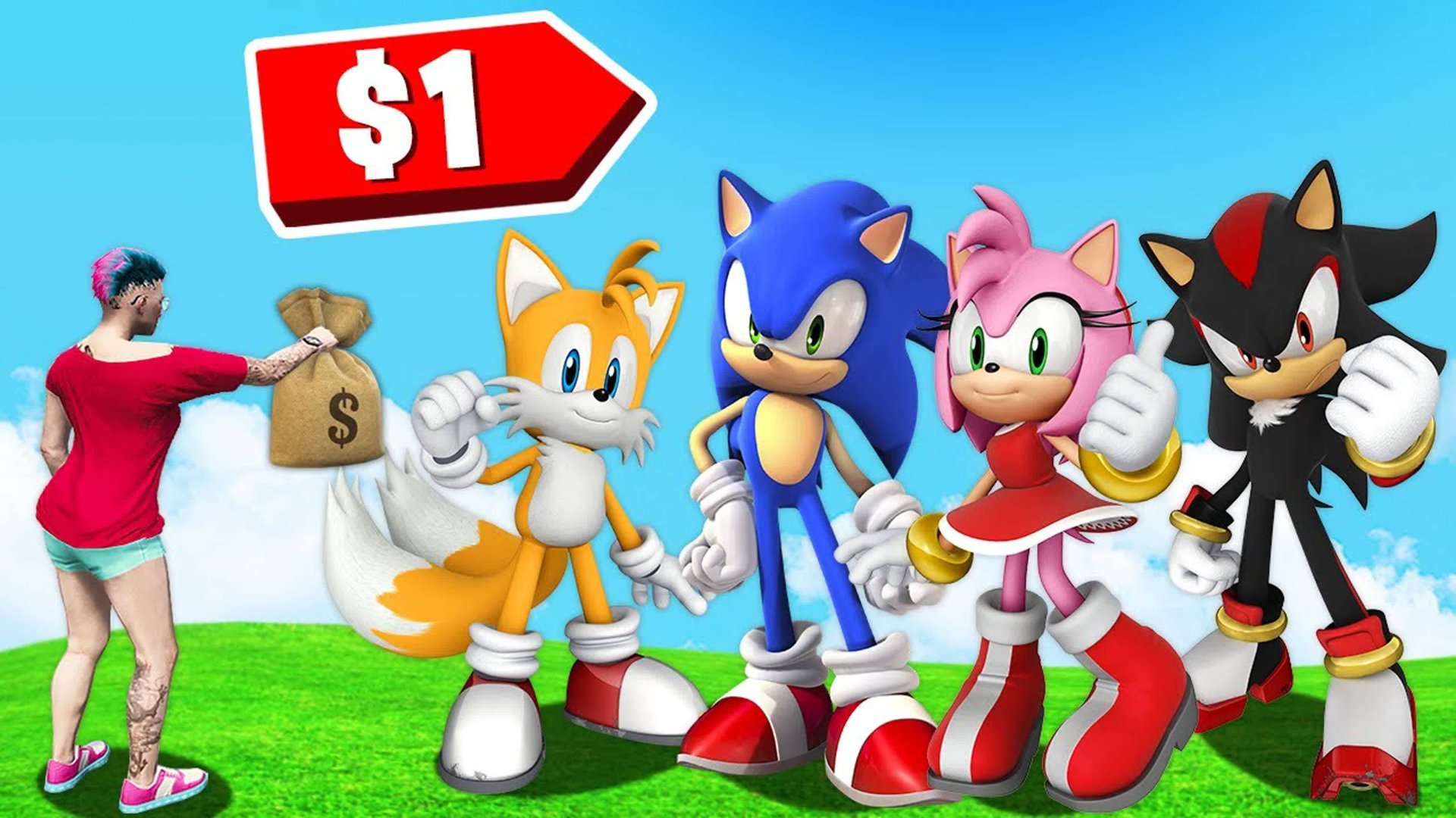 Я купил всех Соников за $1 в ГТА5! (GTA 5 Online) смотреть онлайн