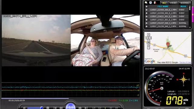 Sean and Gina's Cross-Country Journey - Singing "Take It Easy" Through Winslow Arizona смотреть онлайн