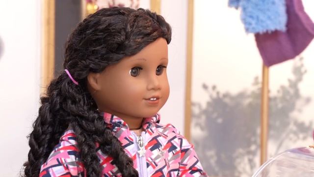 Kira & Lindsay's Upcycled Holiday Sleepover Look! PJ's & Pigtails | Holiday Dolled Up @AmericanGirl смотреть онлайн