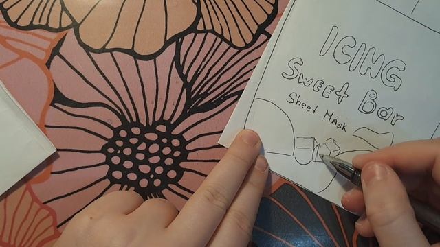 делаем маску для лица♡Бумажная косметика смотреть онлайн